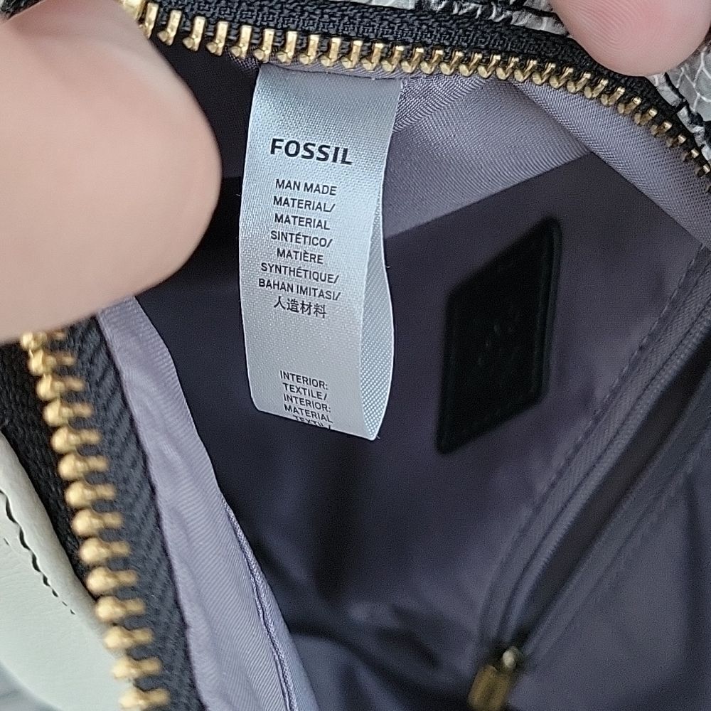 Fossil Felicity Python snake print backpack - Picture 7 of 11